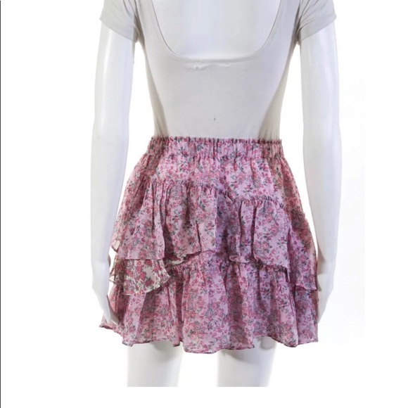 Loveshackfancy ruffle mini skirt size medium - Picture 3 of 6